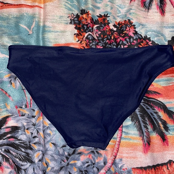 Aerie Bikini Bottoms Navy Blue Size S - Picture 2 of 3